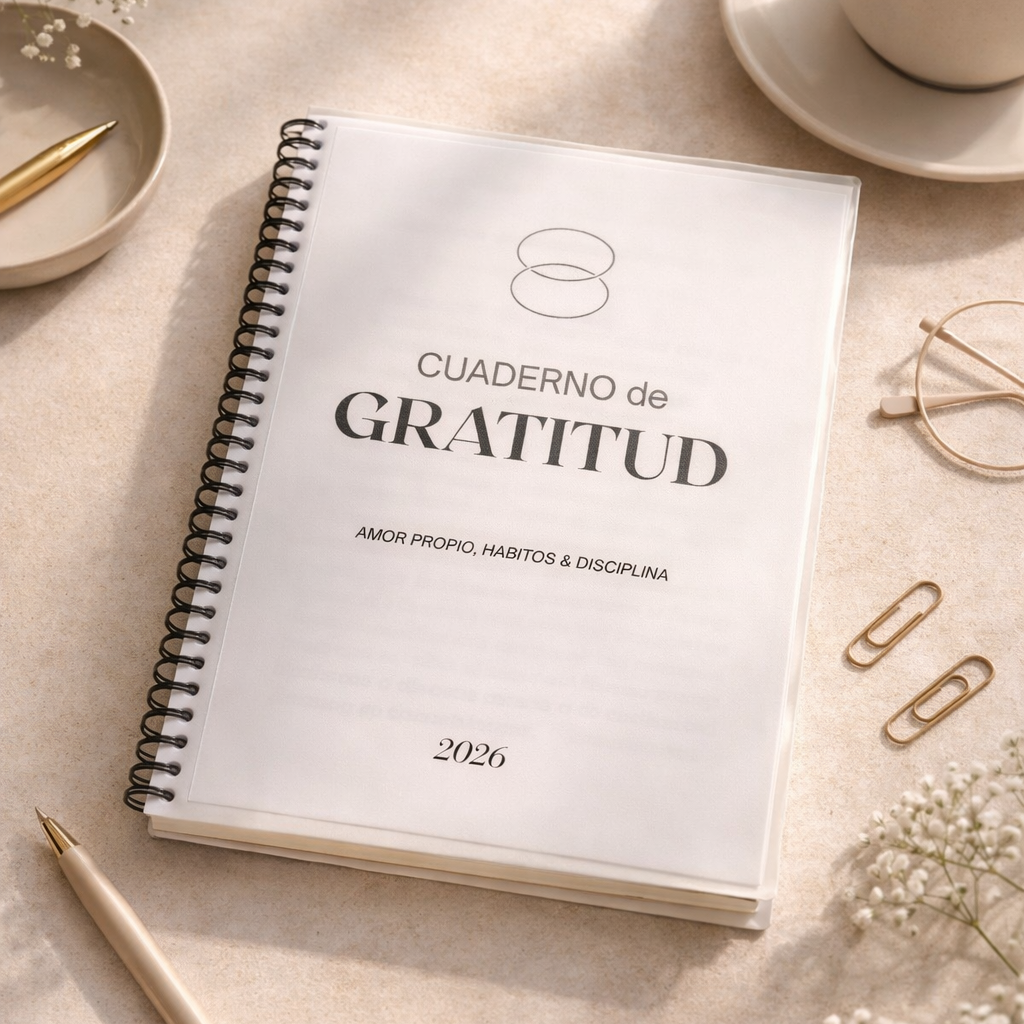 Cuaderno de Gratitud 2026 VERSION MPRESO