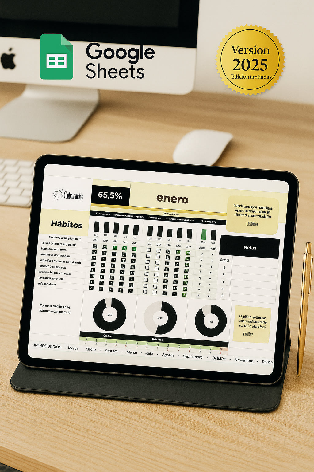 Sistema de Control de Habitos | Google sheet (NUEVO!)